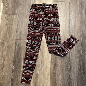 Festive leggings/pajama pants